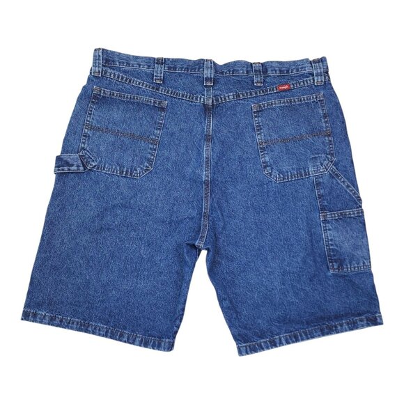 Wrangler Carpenter Denim Shorts Mens Size 42 Cotton 11" Inseam - Picture 1 of 9